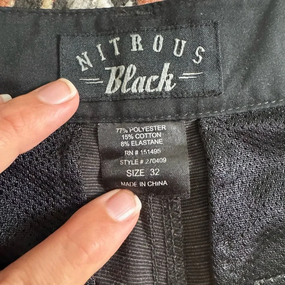 Nitrous Black Men's Shorts